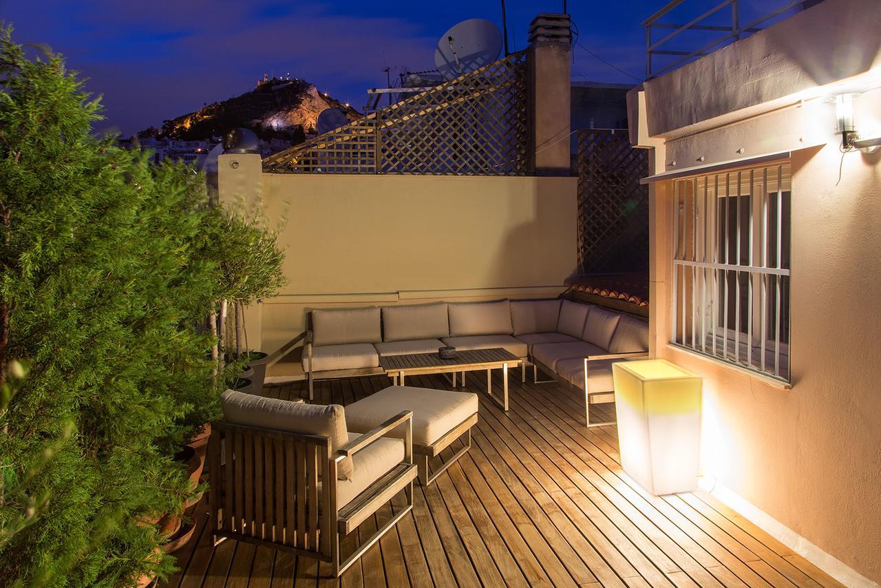 Beautiful Penthouse In Athens With Outside Jacuzzi Apartamento Exterior foto